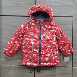 Mini Boden Insulated Winter Hooded jacket, Kids 2-3 Girls